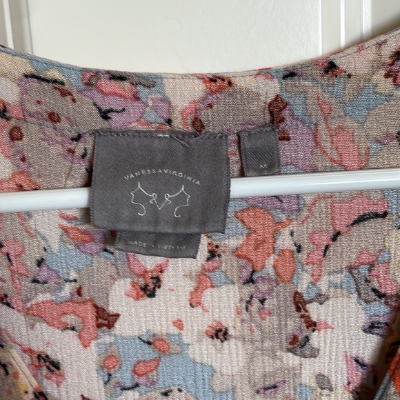 ANTHROPOLOGIE VANESSA VIRGINIA Ladder Lace Tunic, Medium - Picture 3 of 11